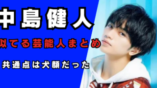 中島健人と似ている芸能人